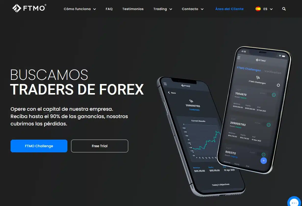 FTMO cuenta de fondeo
